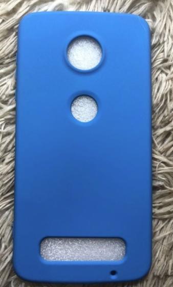 Imagem de Capa Case Capinha Motorola Moto Z2 Play Silicone Aveludada com proteção de câmera