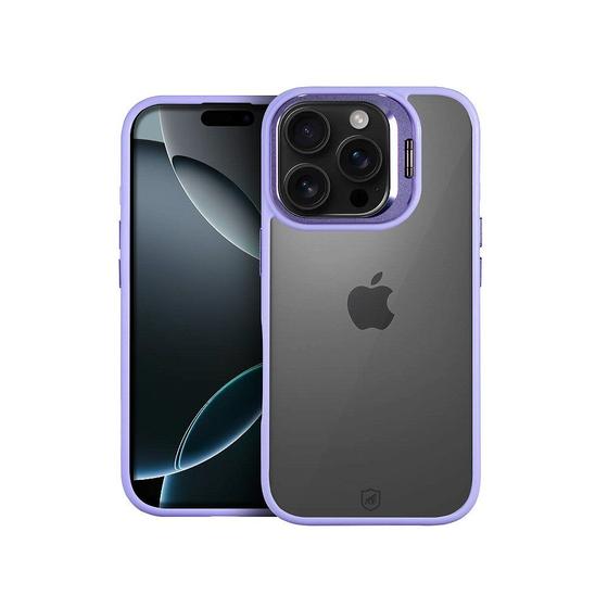 Imagem de Capa case capinha para iPhone 16 Pro-Gravity Lilás - Gshield