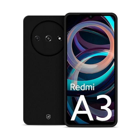 Imagem de Capa case capinha para Xiaomi Redmi A3 - Silicon Veloz - Gshield