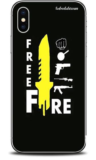 Imagem de Capa Case Capinha Personalizada Freefire Motorola Moto G6 PLUS - Cód. 1080-C016