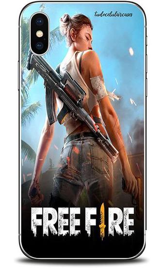 Imagem de Capa Case Capinha Personalizada Freefire Samsung J4 PLUS/CORE/+ - Cód. 1082-B020