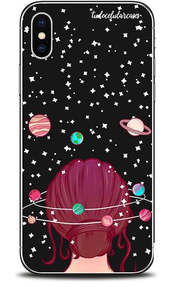 Imagem de Capa Case Capinha Personalizada Planetas Poeira Estrelar LG K10 - Cód. 1151-D002