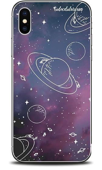 Imagem de Capa Case Capinha Personalizada Planetas Poeira Estrelar LG K10 PRO - Cód. 1147-D005