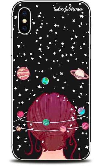 Imagem de Capa Case Capinha Personalizada Planetas Poeira Estrelar Motorola Moto G8 POWER  - Cód. 1151-C021