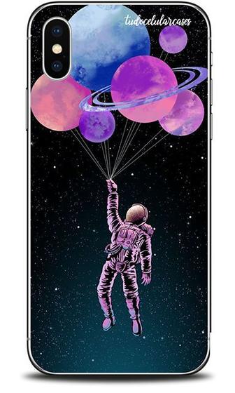 Imagem de Capa Case Capinha Personalizada Planetas Poeira Estrelar Samsung J8 PLUS 2018 - Cód. 1146-B036