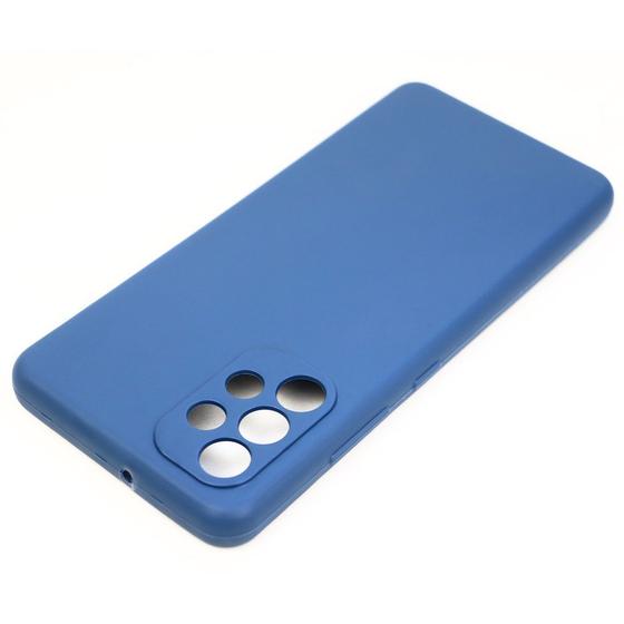 Imagem de Capa Case Capinha Premium Silicone Cover Azul escuro Galaxy A32 4G (tela 6.4)
