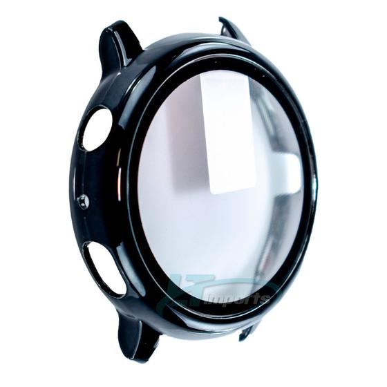 Imagem de Capa Case com Pelicula de Vidro 3D compativel com Galaxy Watch Active 2 40mm SM-R835 e SM-R830