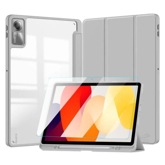 Imagem de Capa Case Com Slot + Vidro Para Tab Xiaomi Redmi Pad Se 11