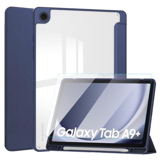 Imagem de Capa Case Com Slot + Vidro Para Tablet Samsung A9+ 11 X210