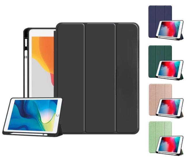 Imagem de Capa Case Compatível Com Ipad 7  Geração 10.2" A2197 A2200 A2233 Com Suporte Pencil