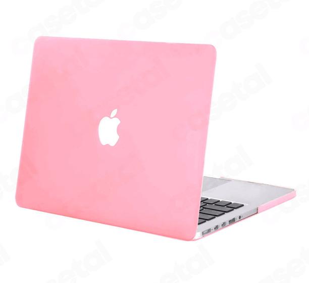 Imagem de Capa Case Compativel com Macbook PRO 13" RETINA A1502 A1425 2012 a 2015 - ROSA FOSCO