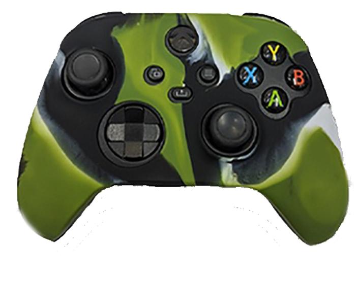 Capa Case De Silicone Compatível com Controle Xbox Series X/S Camuflada Feir Menor preço em Capa Case De Silicone Compatível com Controle Xbox Series X/S Camuflada Feir