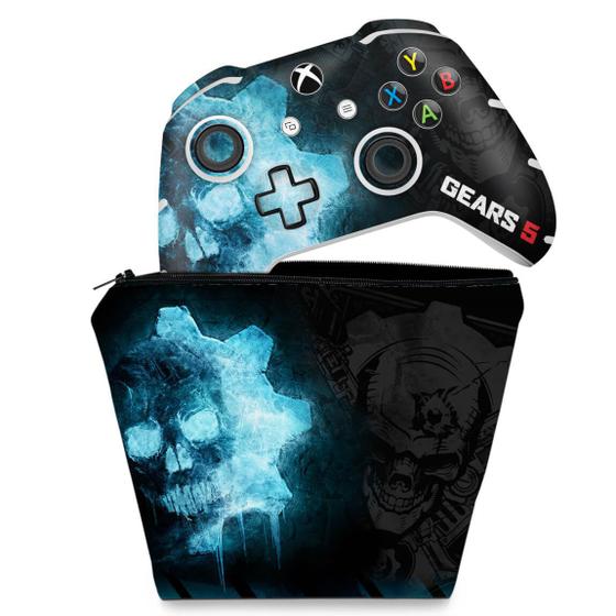 Imagem de Capa Case e Skin Compatível Xbox One Slim X Controle - Modelo 278