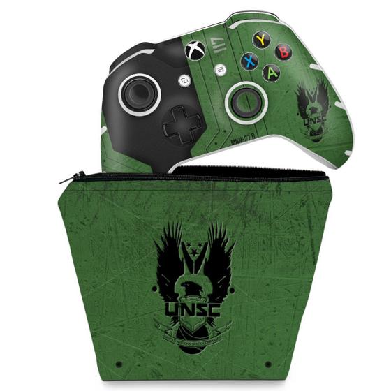 Imagem de Capa Case e Skin Compatível Xbox One Slim X Controle - Modelo 382