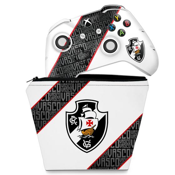 Imagem de Capa Case e Skin Xbox One Slim X Controle Adesivo Anti Bolha - Vasco A