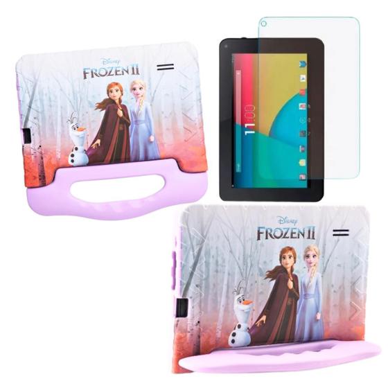 Imagem de Capa Case Frozen Infantil p/ Tablet M7 WIFI Nb409 nb355 + Película