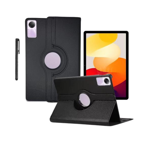 Imagem de Capa Case Giratória 360 Para Tablet Redmi Pad Se 11 + Caneta