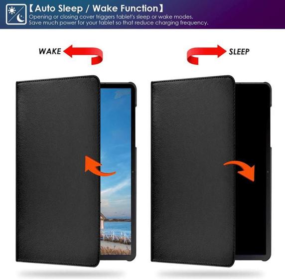 Imagem de Capa Case Giratória 360º Samsung Galaxy Tab S7 Fe 12.4 T735