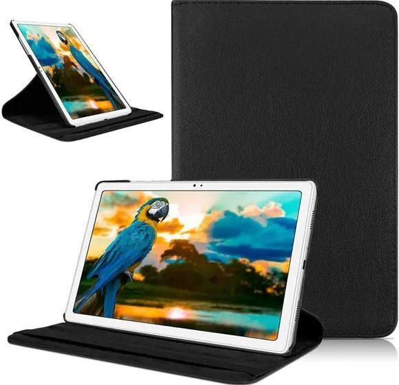 Imagem de Capa Case Giratória Para Tablet Samsung Galaxy Tab A8 10.5 X200 X205 Preta