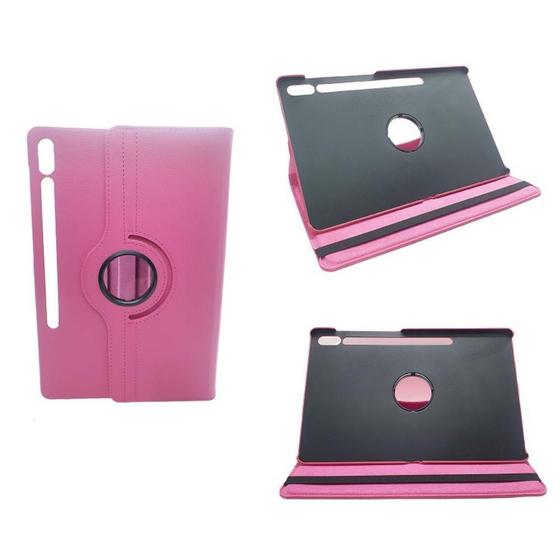 Imagem de Capa Case Giratória Rosa Para Galaxy Tab S7 De 11 Pol 2020