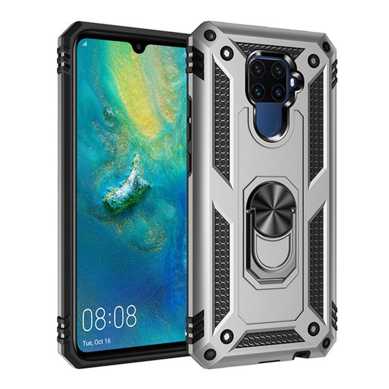 Imagem de Capa Case Huawei Mate 30 Lite / Nova 5i Pro (Tela 6.21) Dupla Camada Com Stand e Anel