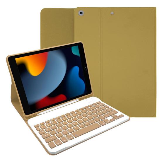 Capa Case Ipad 9 9 Geração 2021 10.2 Teclado Slim Removível Sem Fio Smart Suporte Caneta Premium Menor preço em Capa Case Ipad 9 9 Geração 2021 10.2 Teclado Slim Removível Sem Fio Smart Suporte Caneta Premium