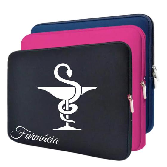Imagem de Capa Case Luva Bag de Proteção Profissões Para Tablet Notebook 15 Polegadas