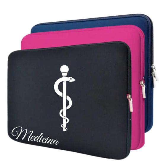 Imagem de Capa Case Luva Bag de Proteção Profissões Para Tablet Notebook 15 Polegadas
