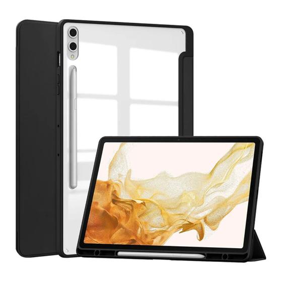 Imagem de Capa Case Magnética Acrílico Transparente para Tab S9 Plus