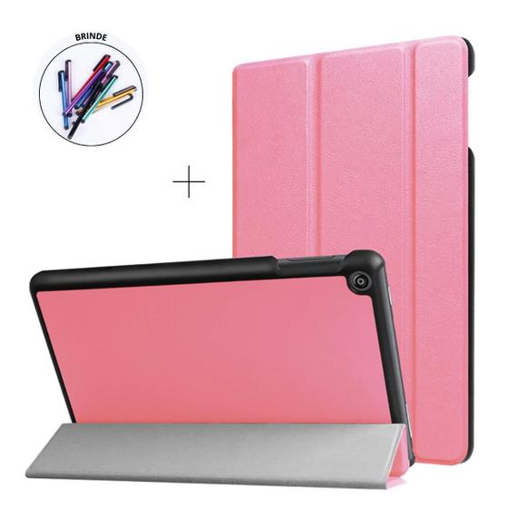 Custodia FTRONGRT Per Fire HD 10 (2021) | Cover Ultrasottile In Pelle PU Con Supporto | Colore Oro Rosa
