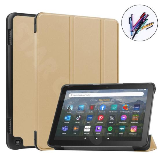 Imagem de Capa Case Magnética Para Tablet Fire Hd8 Plus R2Sp9T+ Caneta