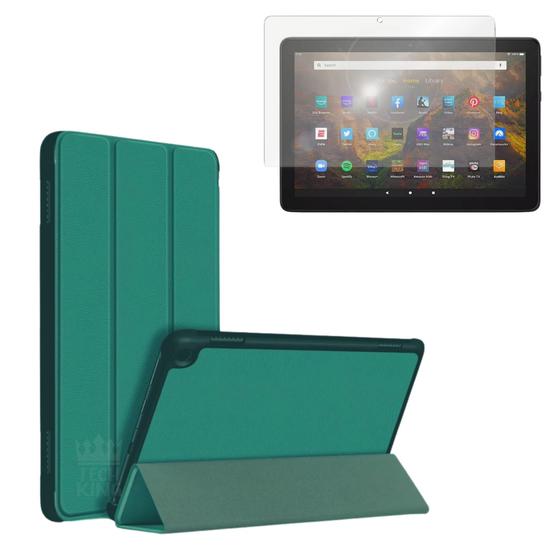 Imagem de Capa Case Magnetica + Pelicula Vidro Para Fire HD 8 2022