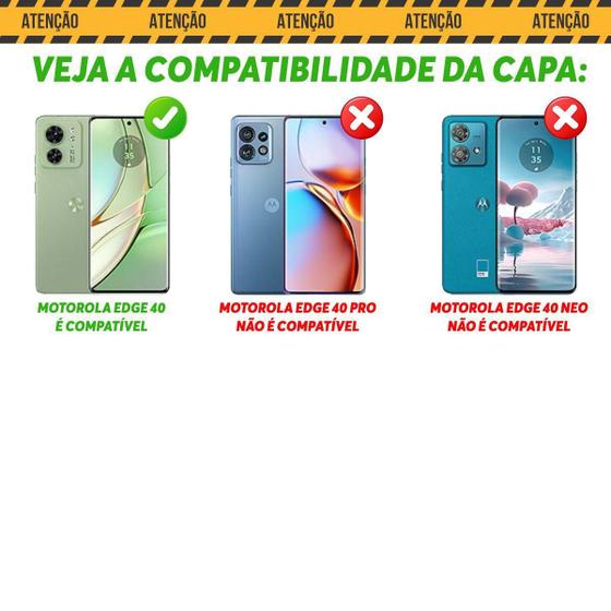 Imagem de Capa Case Moto Edge 40 - Proteção Resistente