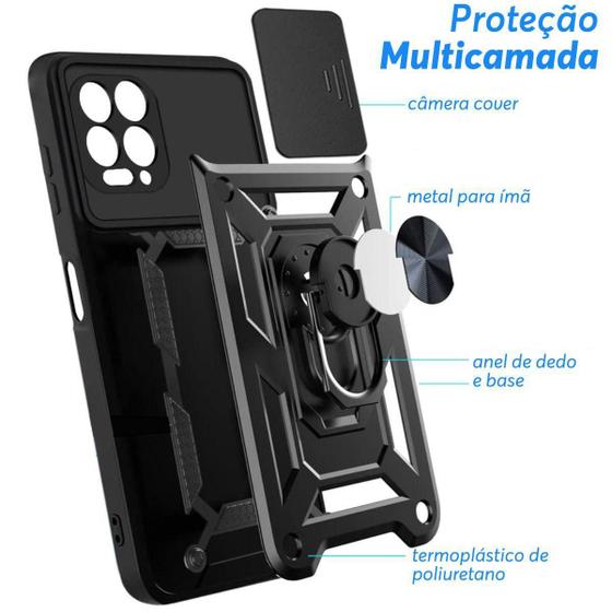 Imagem de Capa Case Moto Edge S - Resistente Anti Impacto - Preto