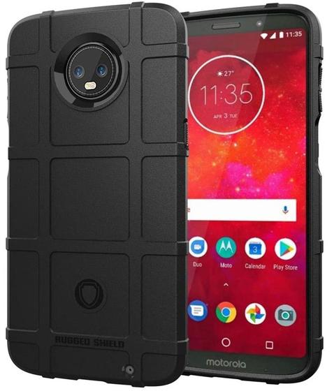 Imagem de Capa Case Motorola Moto Z3 Play (Tela 6) Rugged Shield Anti Impacto