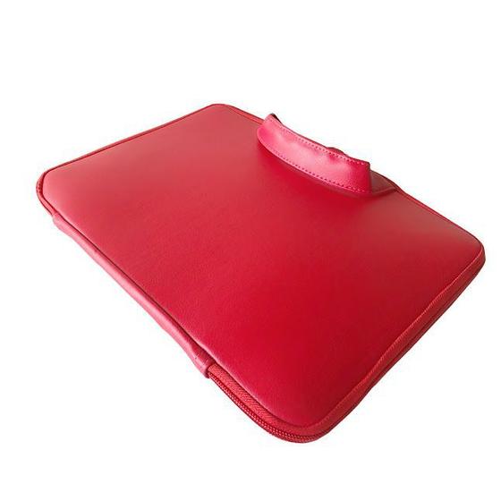 Capa Case Notebook Material Sintético C/alça- Vermelho polegadas 15.6 ...