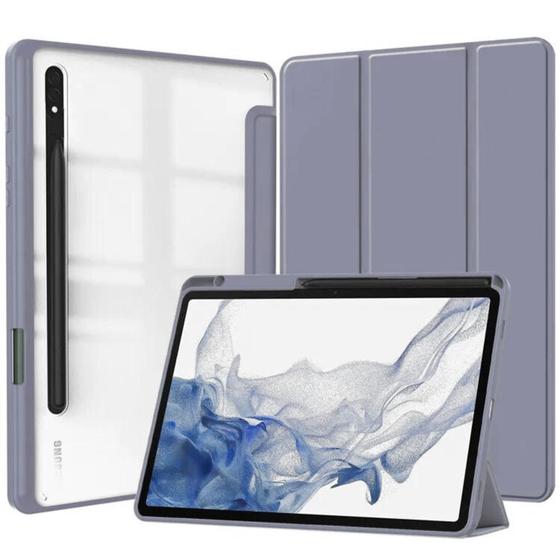 Imagem de Capa Case Para Samsung Galaxy Tab S9 Sm-x710 Acrílico + Película