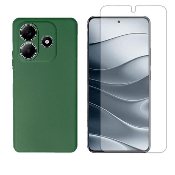 Imagem de Capa Case Para Xiaomi Redmi Note 14 5G + Pelicula Hidrogel