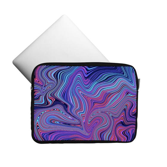 Imagem de Capa Case Pasta Notebook Ate 13.3 Polegadas Tie Dye Azul