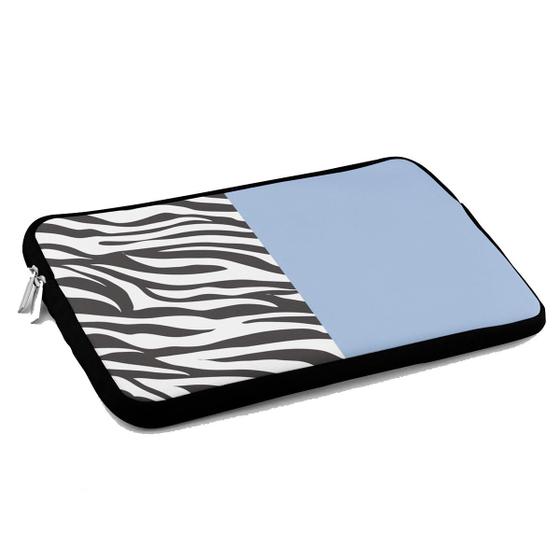 Imagem de Capa Case Pasta Notebook Ate 13.3 Polegadas Zebra Azul