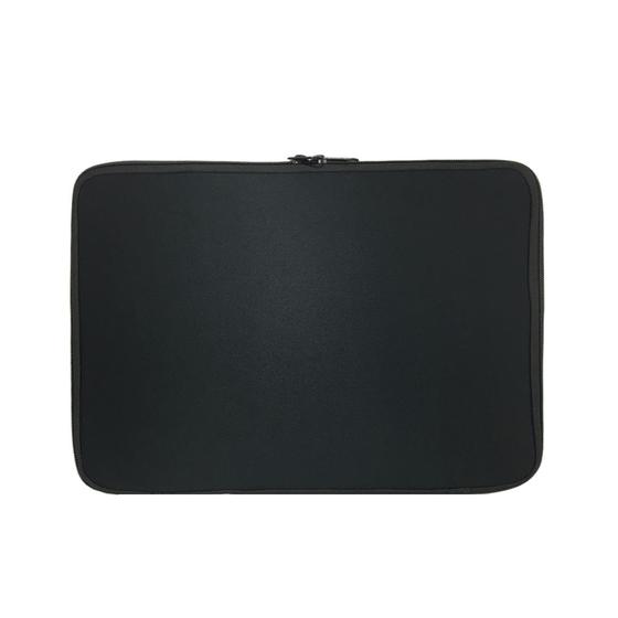 Imagem de Capa Case Pasta para Notebook Resistente Prática Proteção Durável Ampla abertura 2 cursores macio - Preto 10  polegadas