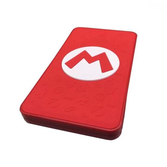 Imagem de  Capa Case Proteção Estojo Porta 24 Jogos Cartucho Gamecard Joycon Compativel com Nintendo Switch 