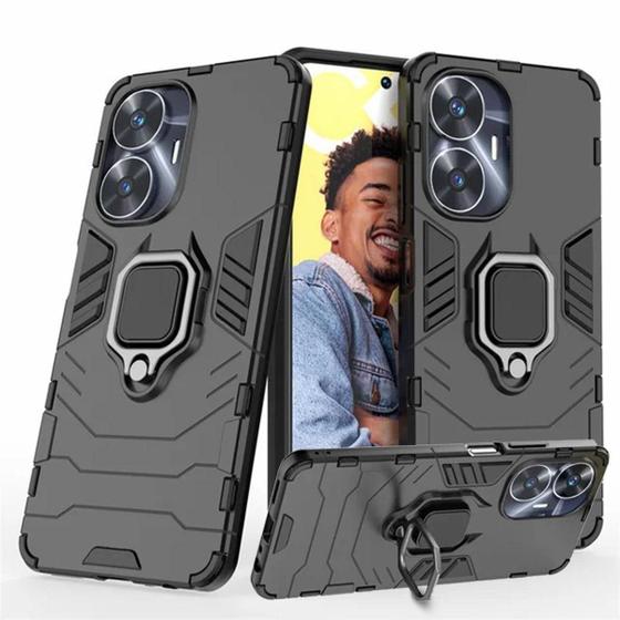 Imagem de Capa Case Realme C55 - Resistente Militar - Preto