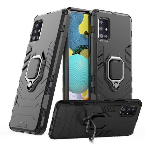 Imagem de Capa Case Samsung Galaxy A51 5G - Resistente Militar - Preto