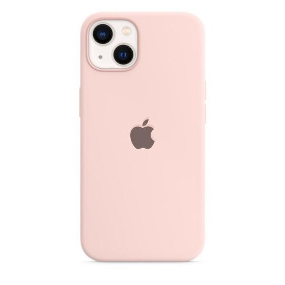 Imagem de Capa Case Silicone Aveludada iPhone 13 e 13 PRO - Rosa Areia