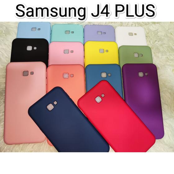 Imagem de Capa Case Silicone aveludada Samsung J4 Plus