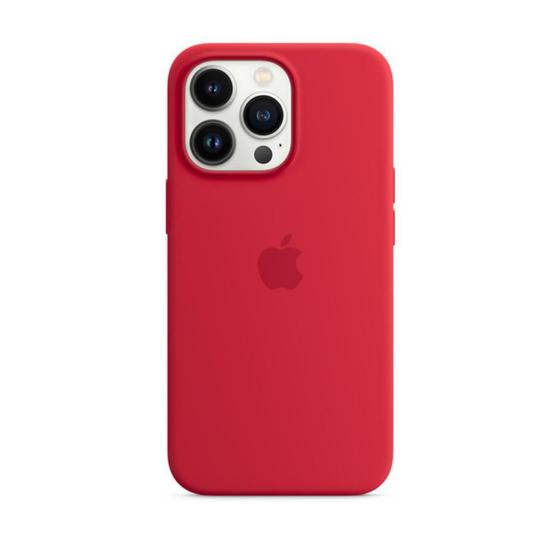 Imagem de Capa Case Silicone Compatível iPhone 13 e 13 PRO -  Vermelha