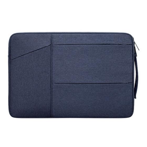 Imagem de Capa Case Sleeve Pasta Maleta para Notebook Macbook Ultrabook de 13.3" - Azul Marinho