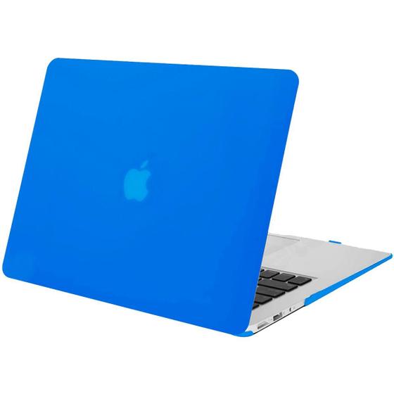 Imagem de Capa Case Slim Compativel com Macbook AIR 13" A1466 / A1369 / MQD32BZ-A de 2010 à 2017 AZUL ROYAL FOSCO