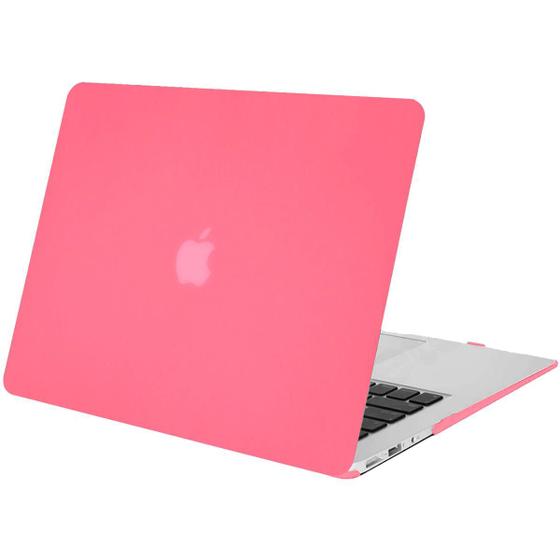 Imagem de Capa Case Slim Compativel com Macbook AIR 13" A1466 / A1369 / MQD32BZ-A de 2010 à 2017 ROSA INTENSE